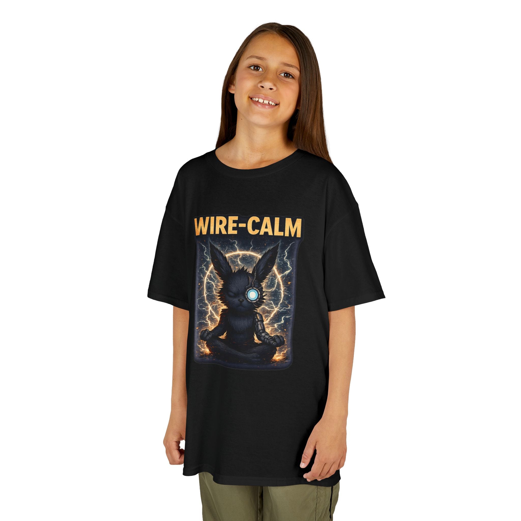 WIRE-CALM Kids T-Shirt — Focus & Calm Under Pressure Tee