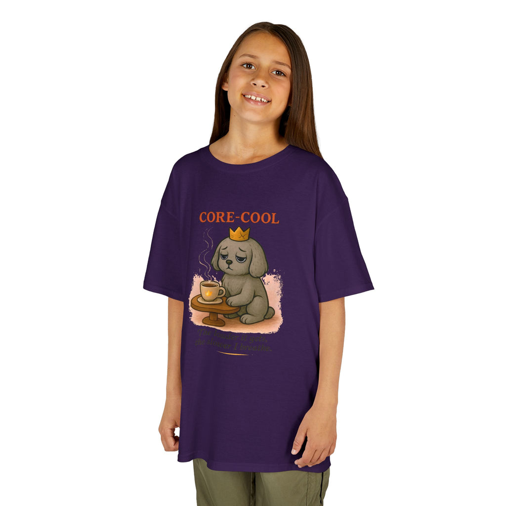 CORE-COOL Kids T-Shirt — Confidence & Emotional Stability Tee