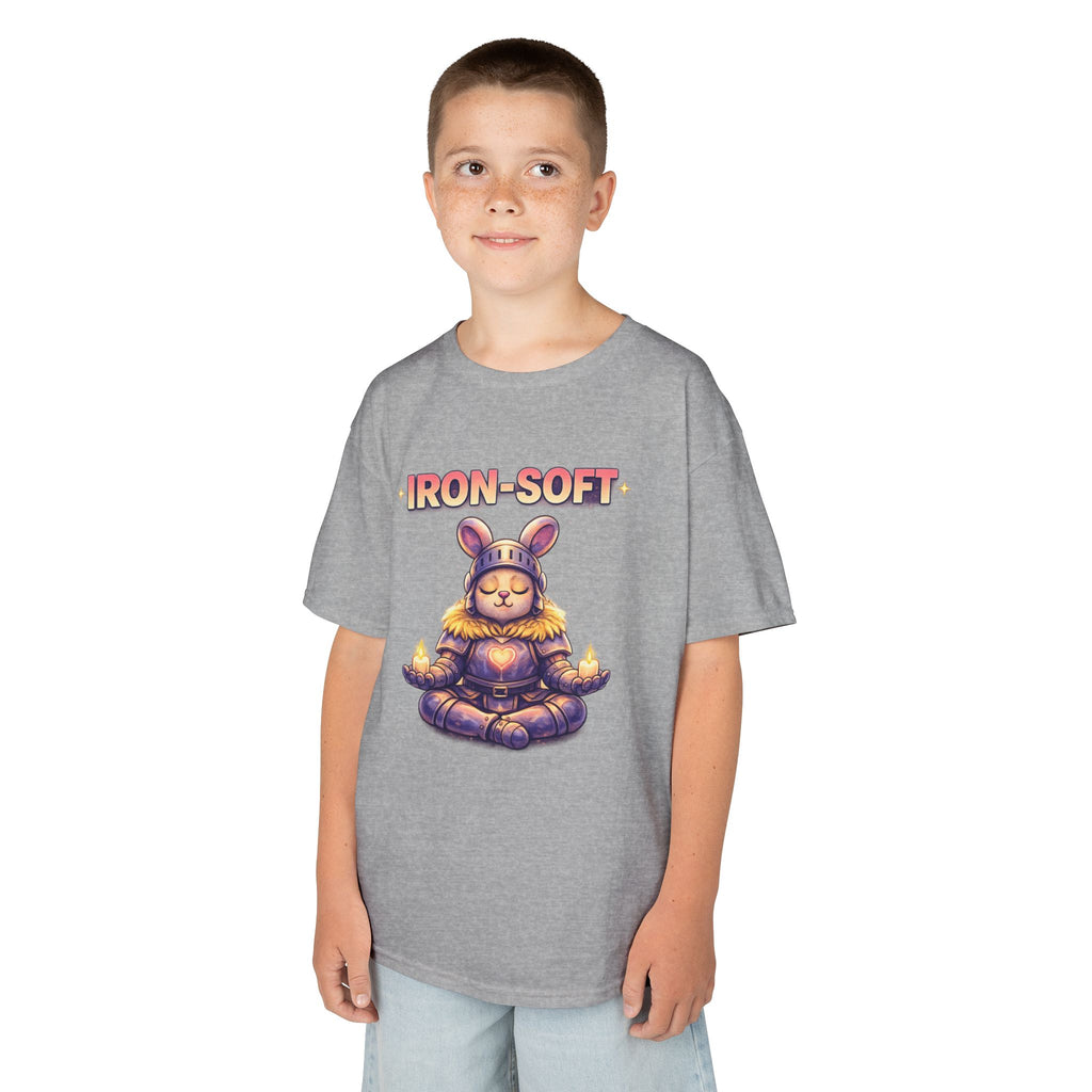 IRON-SOFT Kids T-Shirt — Strength & Gentle Resilience Tee