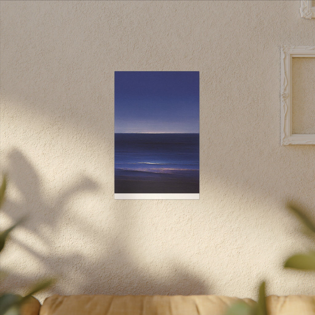Night's Last Glow — Framed Art Print