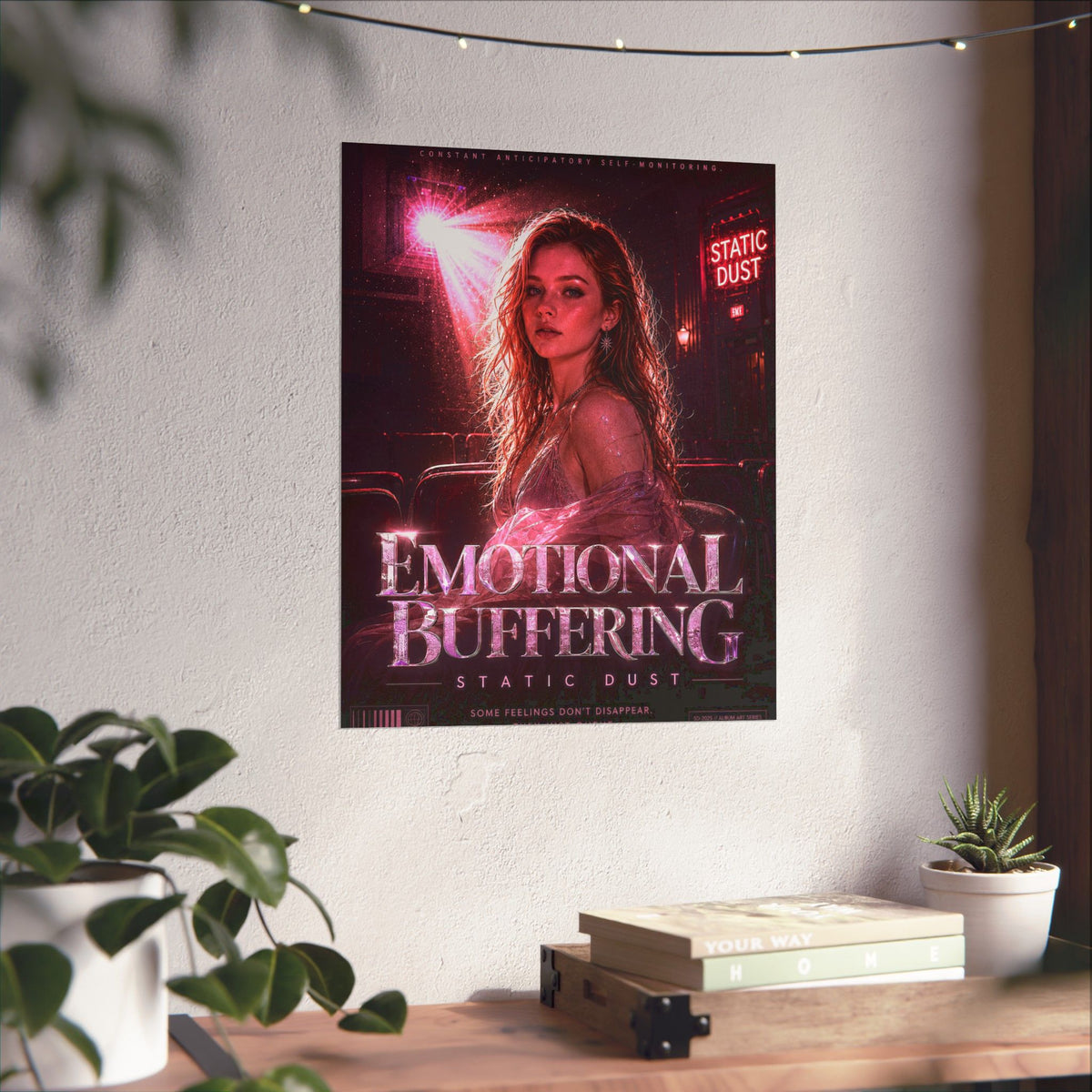Emotional Buffering | Emotional Wall Art Print | Static Dust Visual Lexicon