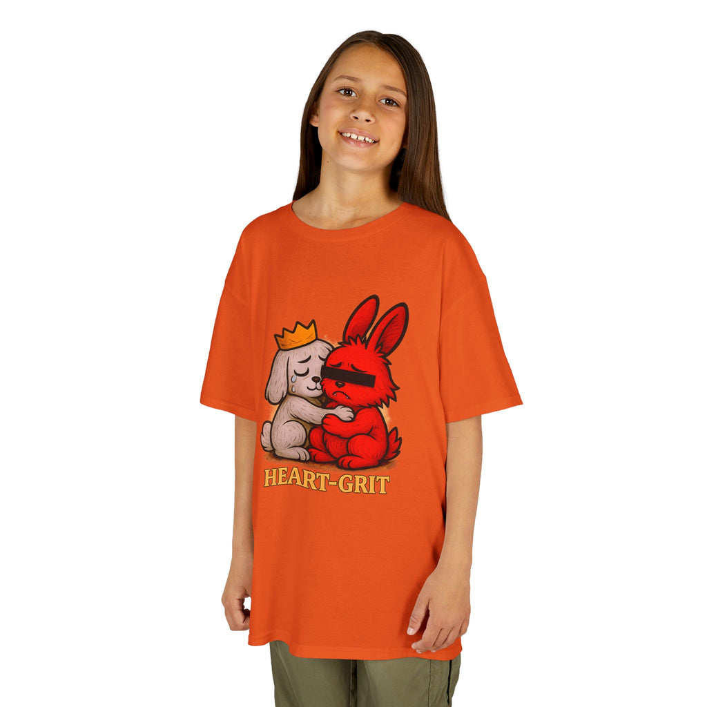 HEART-GRIT Kids T-Shirt - Emotional Strength & Resilience Tee