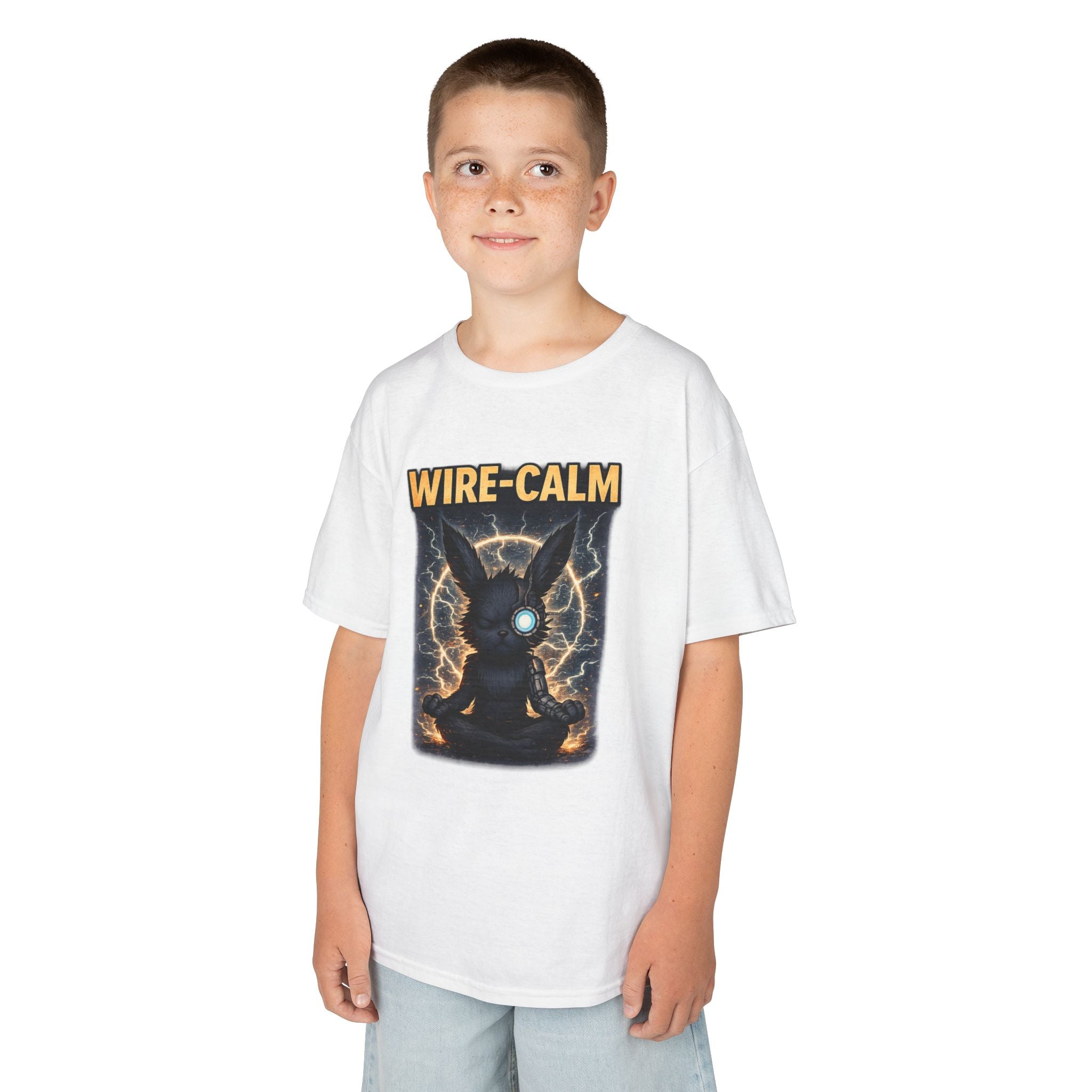 WIRE-CALM Kids T-Shirt — Focus & Calm Under Pressure Tee