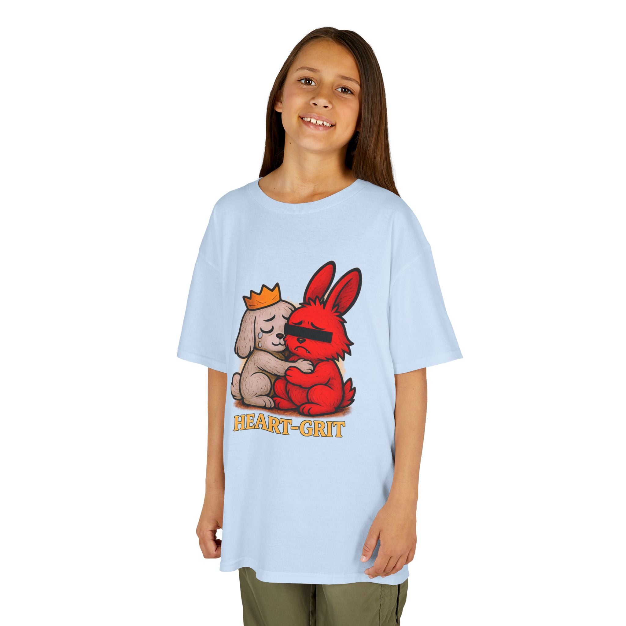 HEART-GRIT Kids T-Shirt - Emotional Strength & Resilience Tee