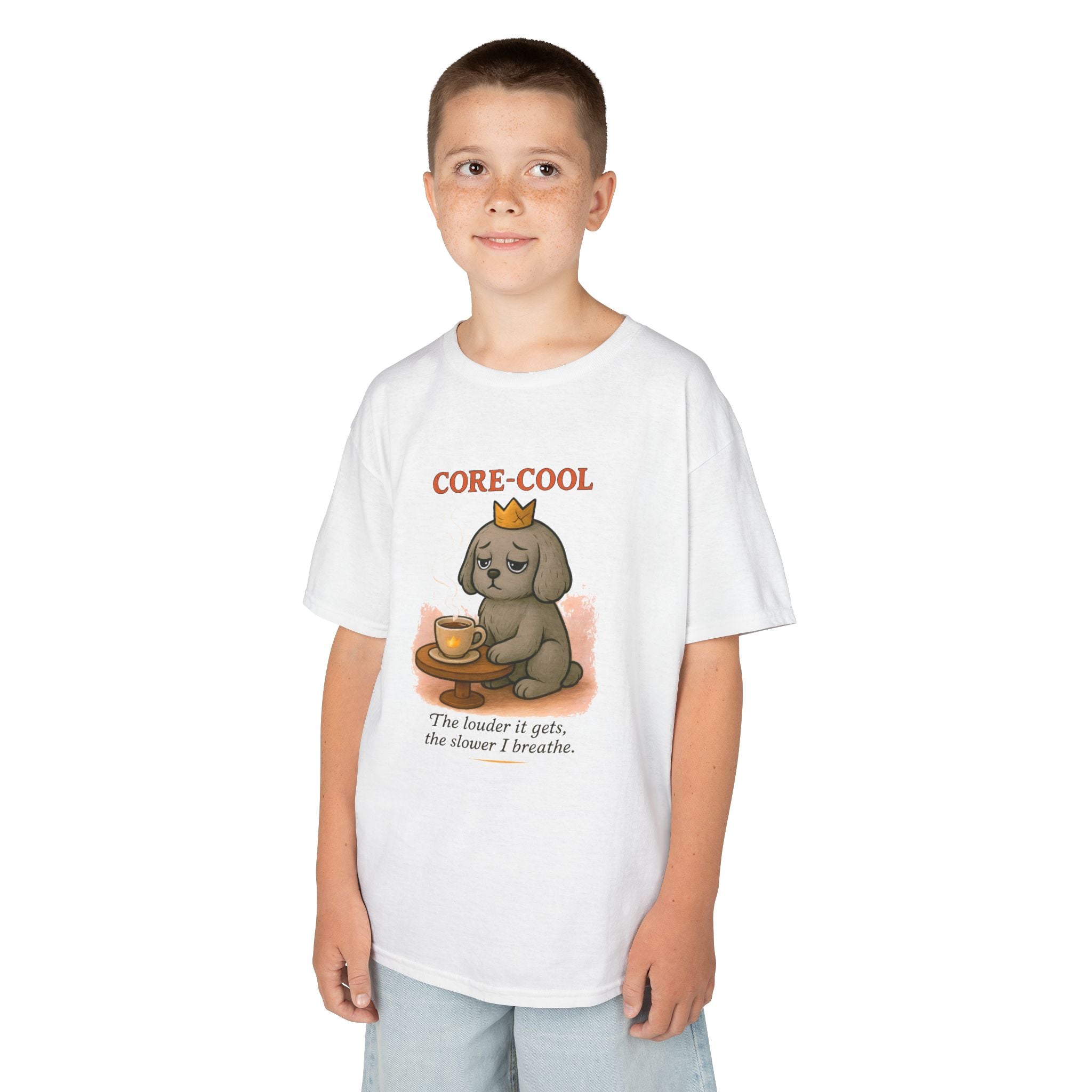 CORE-COOL Kids T-Shirt — Confidence & Emotional Stability Tee