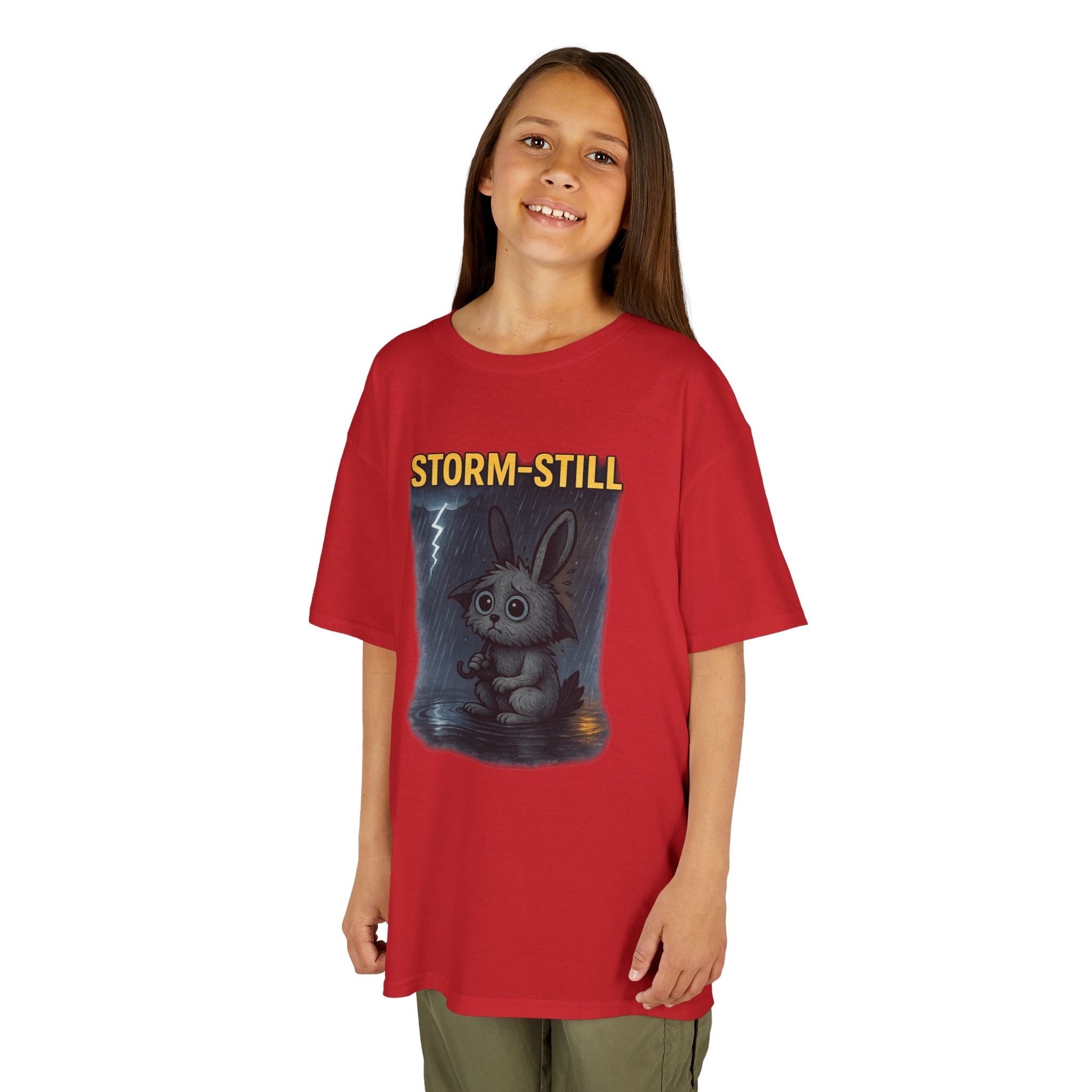 STORM-STILL Kids T-Shirt — Calm & Emotional Regulation Tee