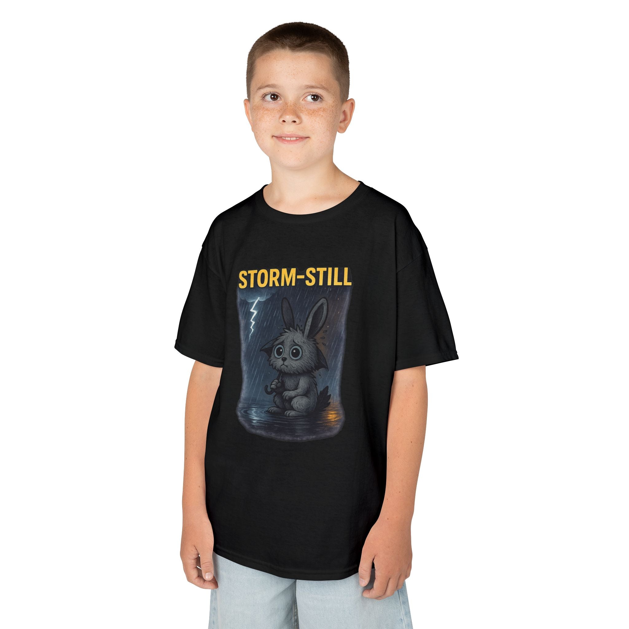 STORM-STILL Kids T-Shirt — Calm & Emotional Regulation Tee